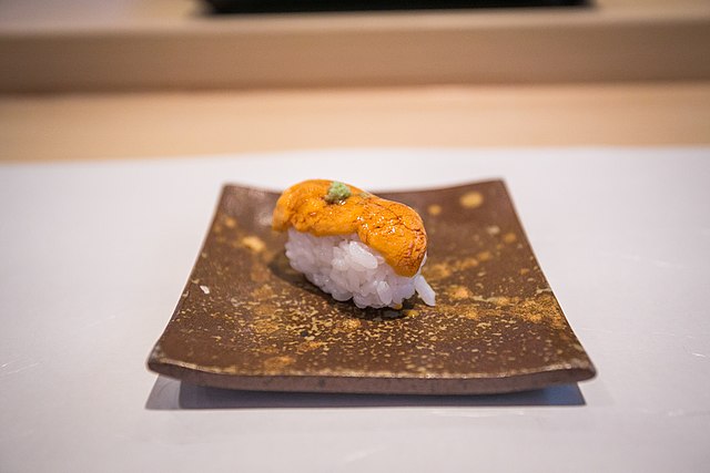 Uni from sea urchins' Image Wikipedia