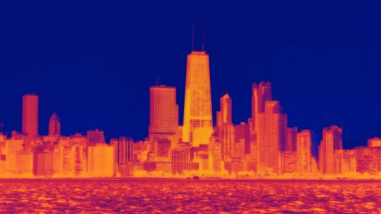Heat map of a city; Image Dustin Phillips (Flickr) CC BY-NC-ND 2.0