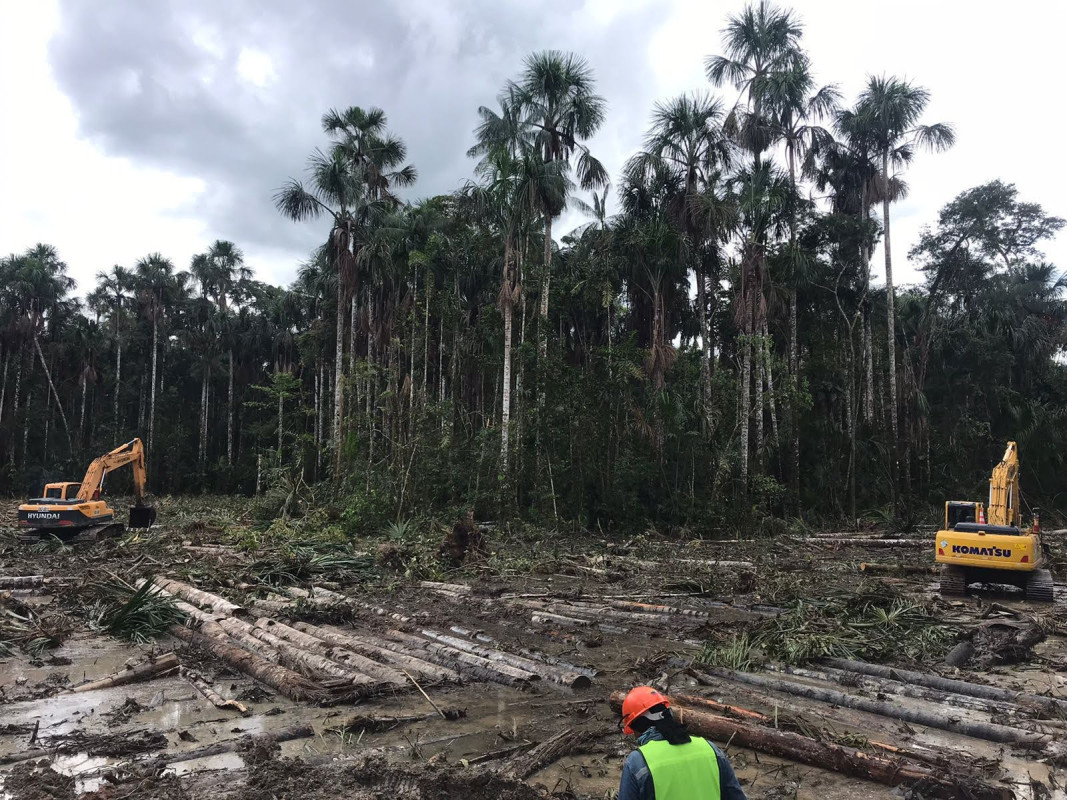 Oil drilling in Amazon; Image amazonwatch.org