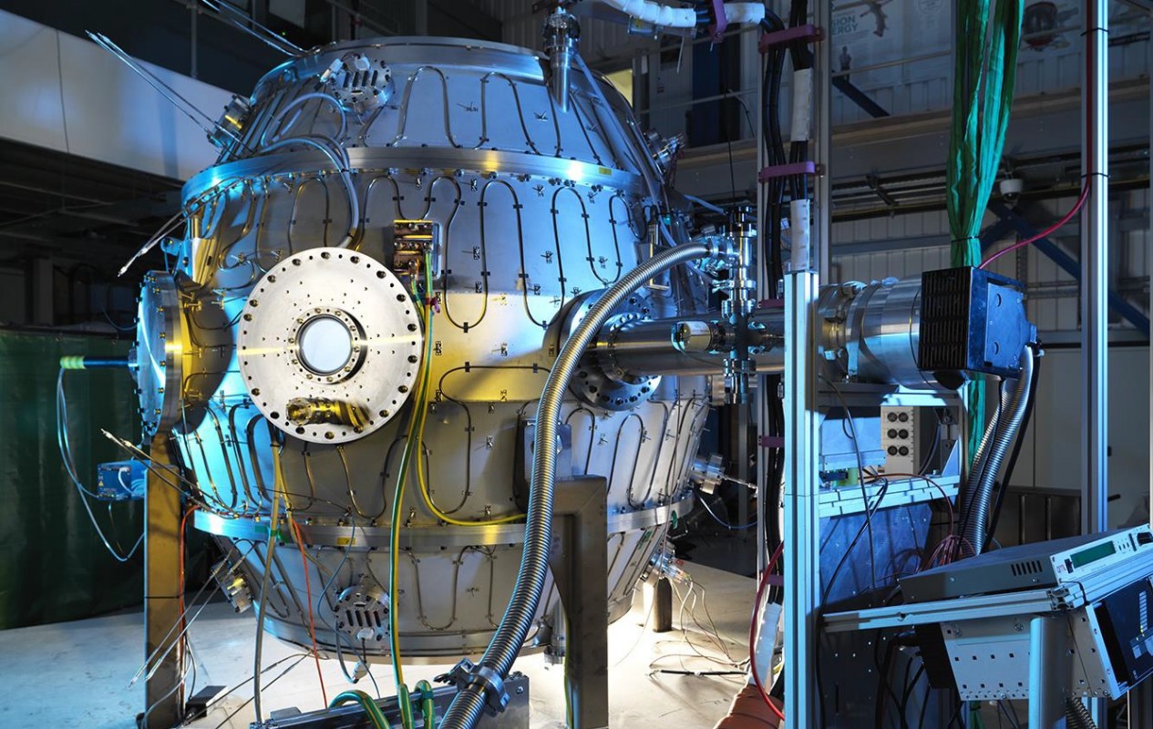 Tokamak's fusion energy generator; Image credit Tokamak