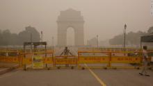 Smog Cloaks New Delhi