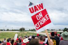 Auto Workers Strike In Michigan